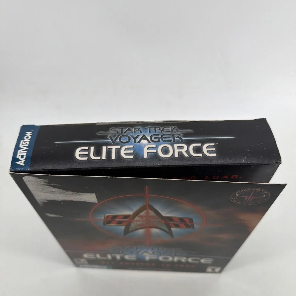 Star Trek Voyager - Elite Force PC CD-ROM, 2000 Big Box Game COMPLETE
